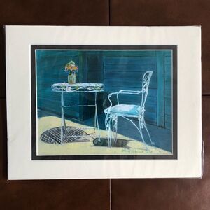 Boardwalk In Saugatuck MI Sign Painting on Canvas